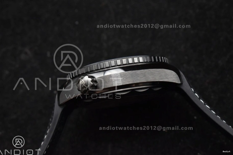 on Nylon Edition A8906 Ocean Real VSF Black Best Strap Clone Super 45.5mm Planet Black Ceramic 1:1 Deep 0108